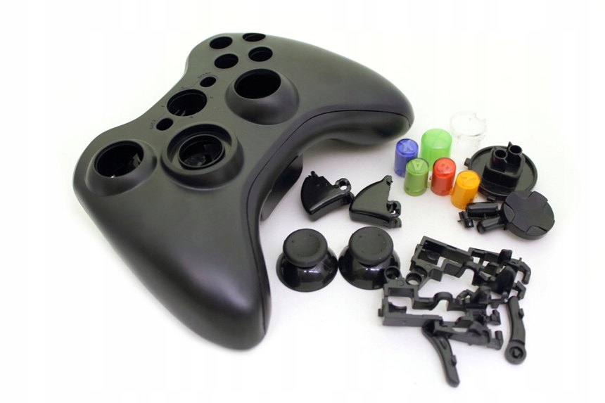 

Obudowa do pada Xbox 360 z przyciskami Czarn