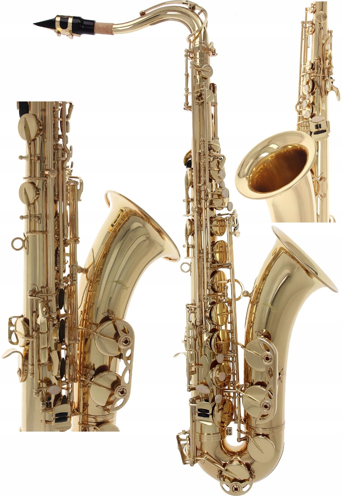 Tenorový saxofon Bb, B Fis SaxT3100G M-tunes Zlatý