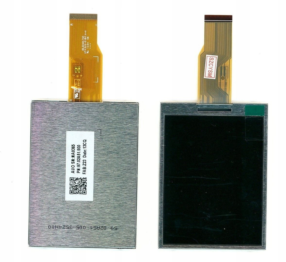 LCD do Fuji JZ100 JZ110 JZ200