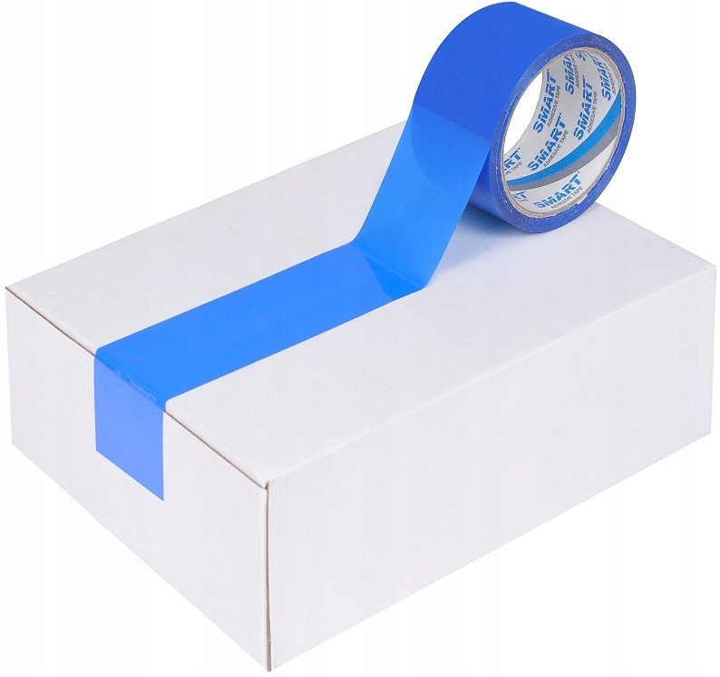 

48mm/50y Taśma Samoprzylepna Niebieska Smart