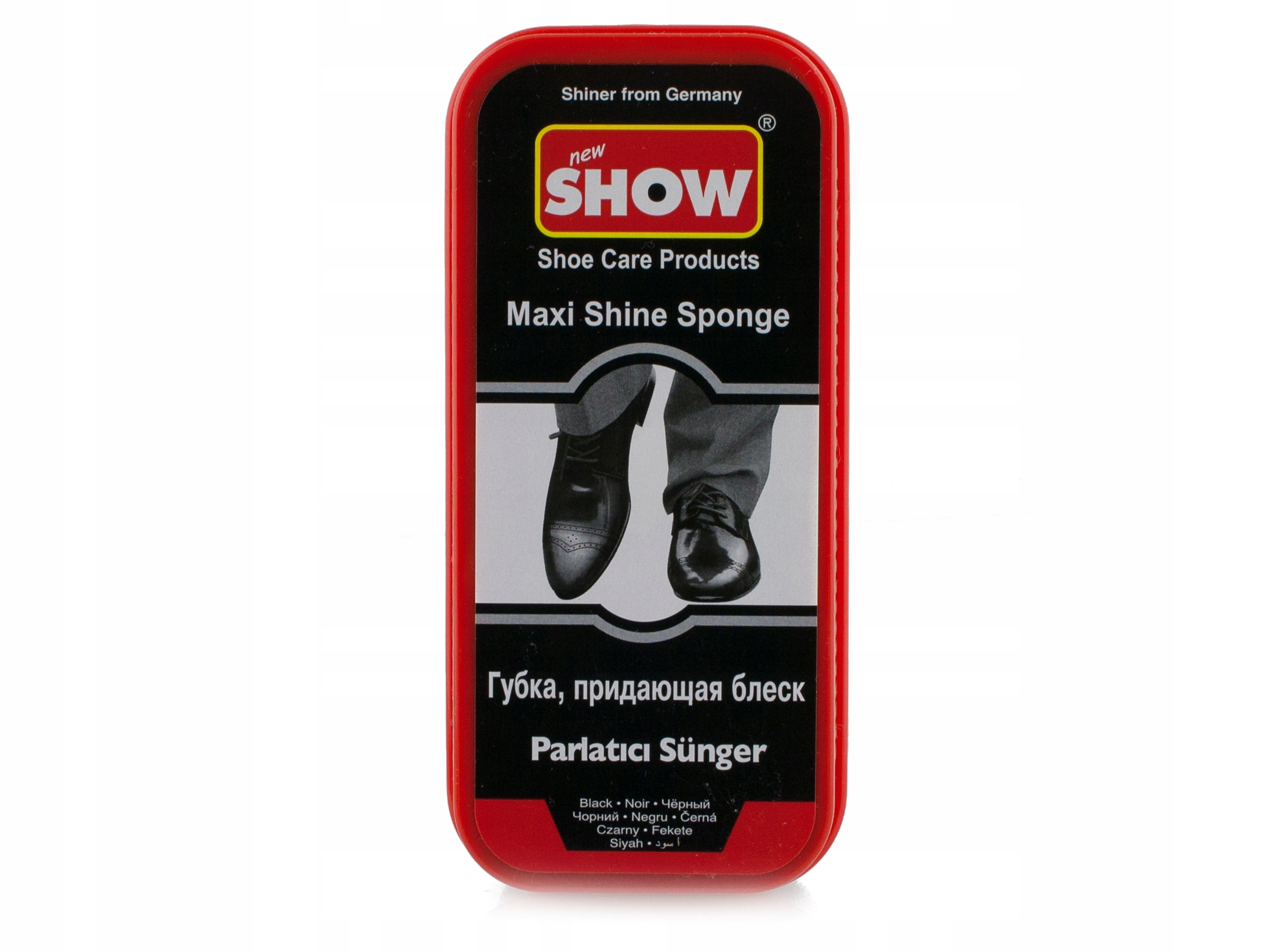 GĄBKA NABŁYSZCZAJĄCA DO OBUWIA MAXI czarna SHOW
