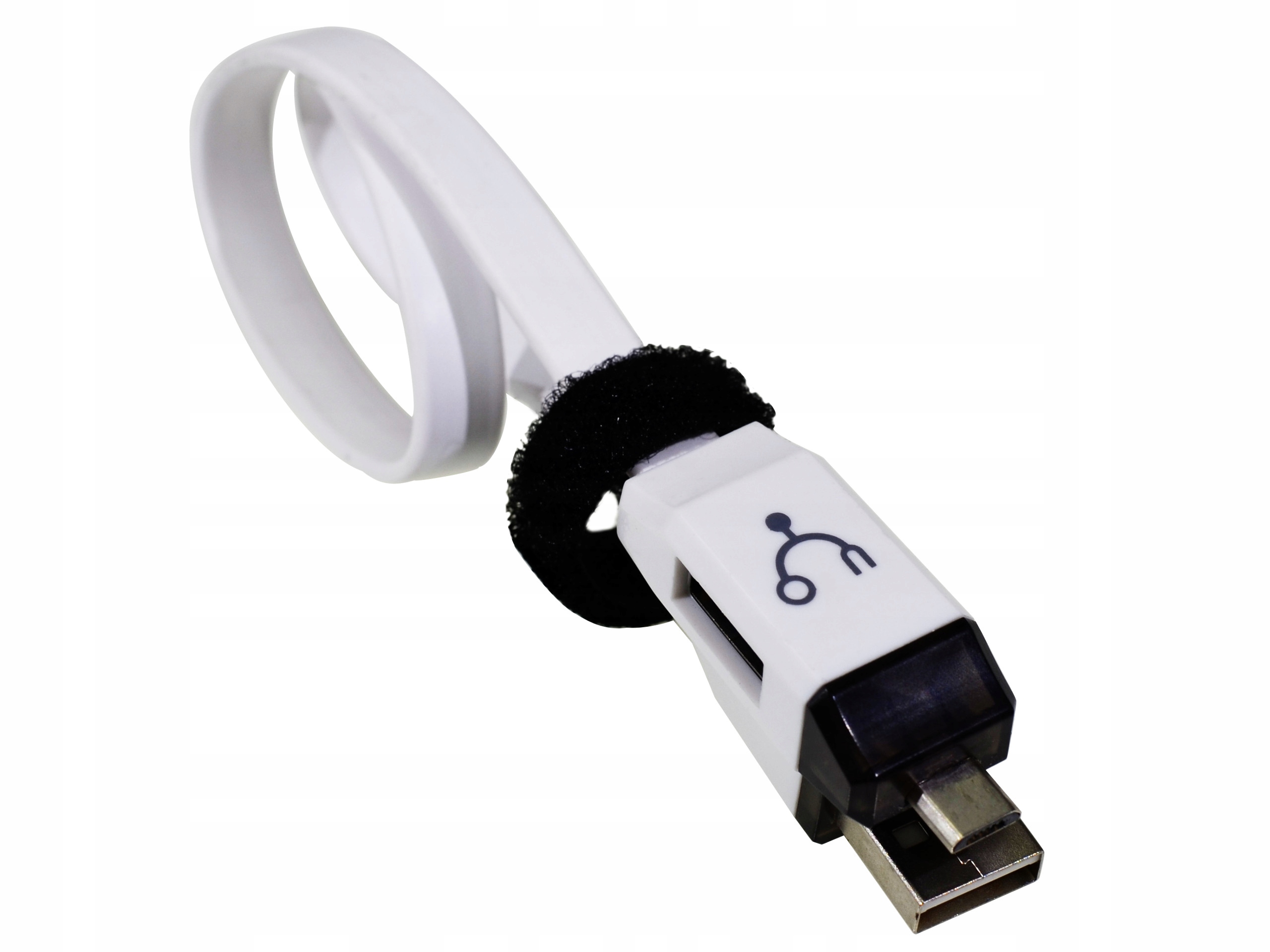 Kabel USB - micro USB typ B 480Mbps OTG Adapter Długość przewodu 0.26 m