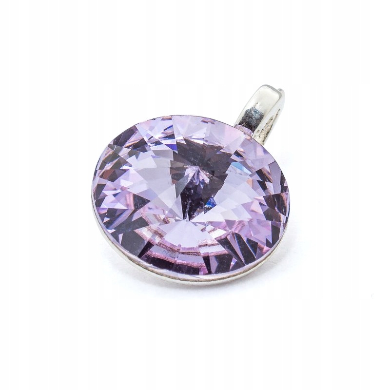 

Wisiorek srebrny 925 z kr. Swarovski Rivoli 12 Vio