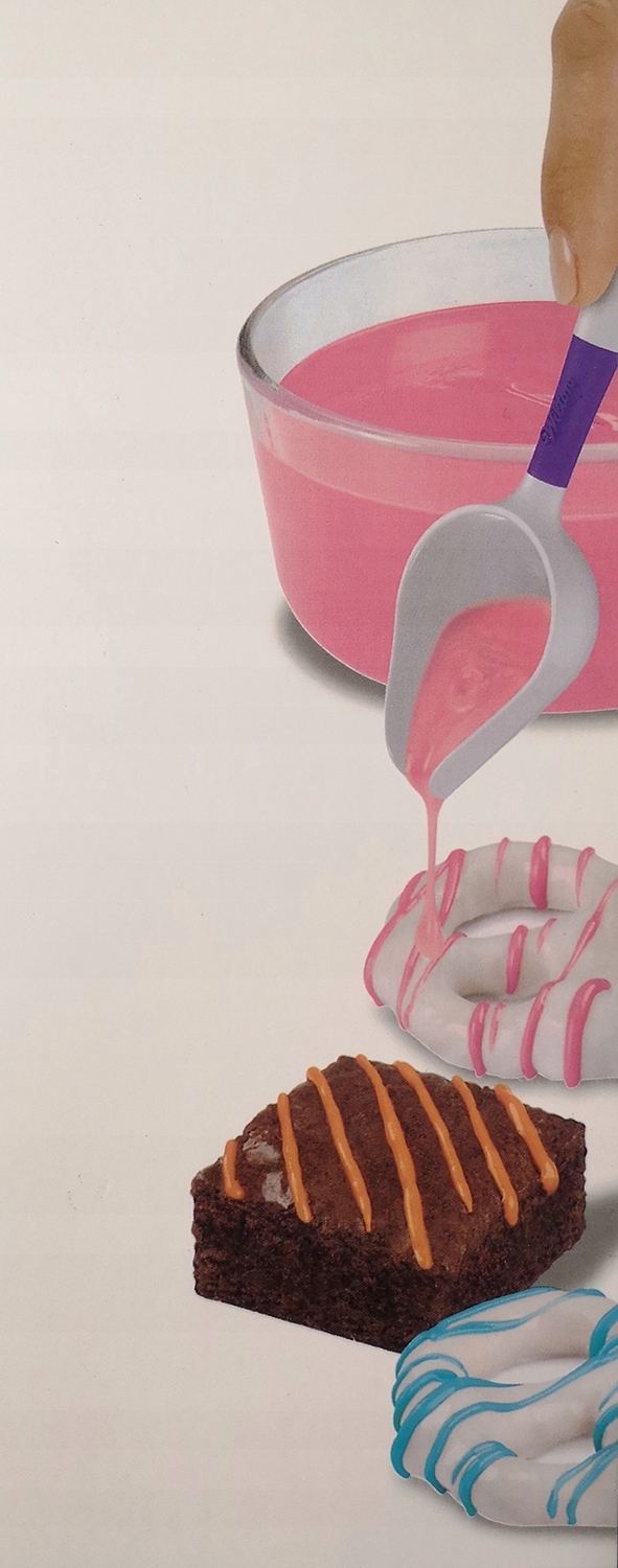 Łyżka do lukru czekolady dekorator do ciast EAN (GTIN) 6916030132052