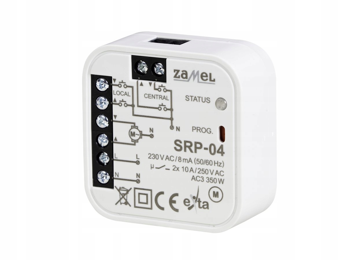 STEROWNIK ROLET DOPUSZKOWY SRP-04 ZAMEL EXTA FREE