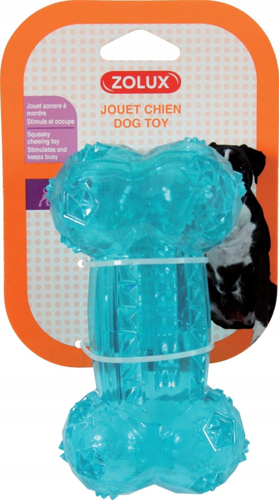 

Zolux Zabawka Tpr Pop kość 14 cm kol. turkusowy