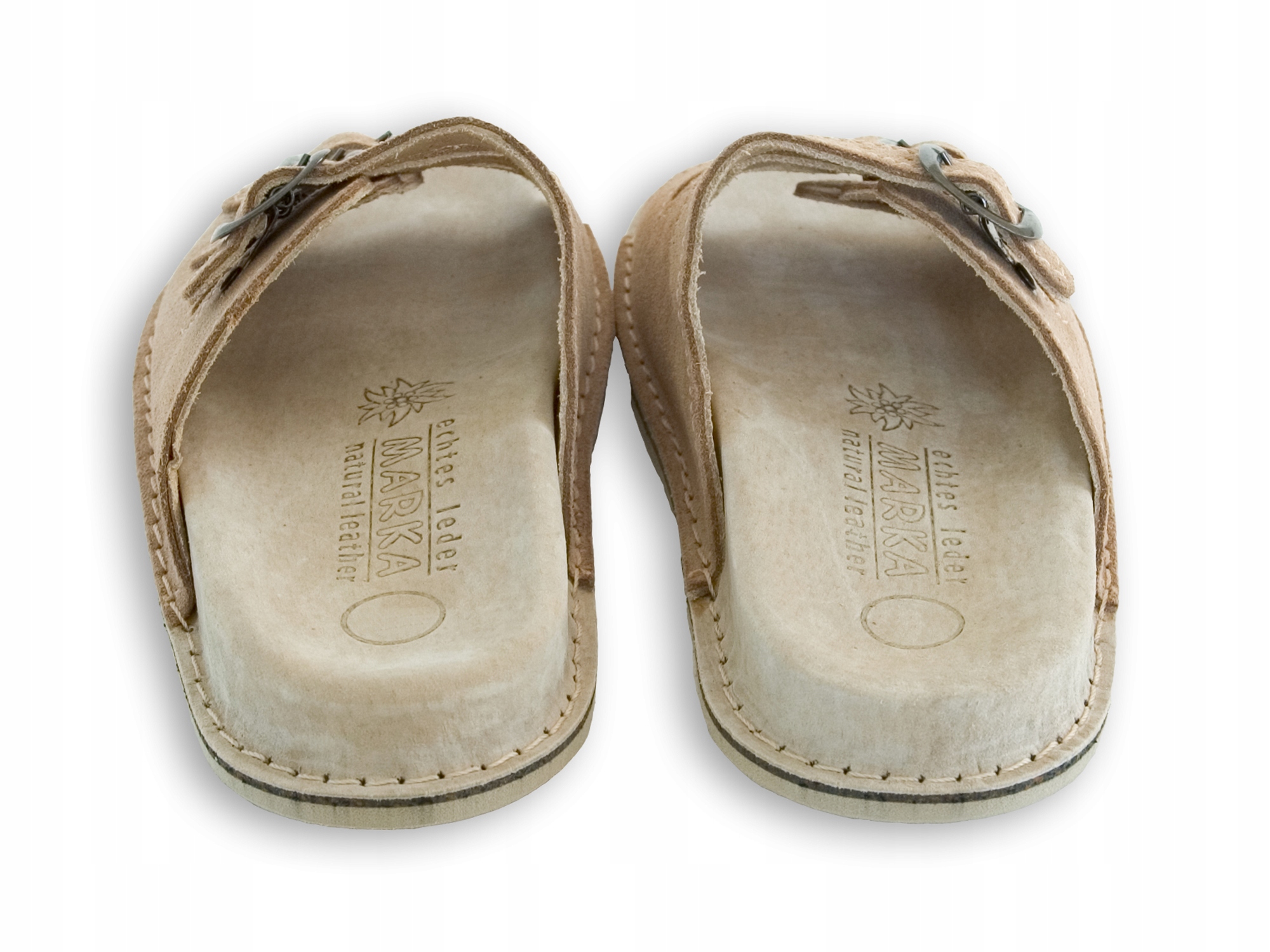 ORYGINALNE KLAPKI SKÓRZANE FUSBET PRODUCENT nr 43 Rozmiar 43