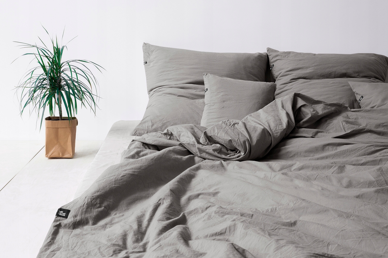 Obliečka na prikrývku 160x200 tmavosivá Hop Design