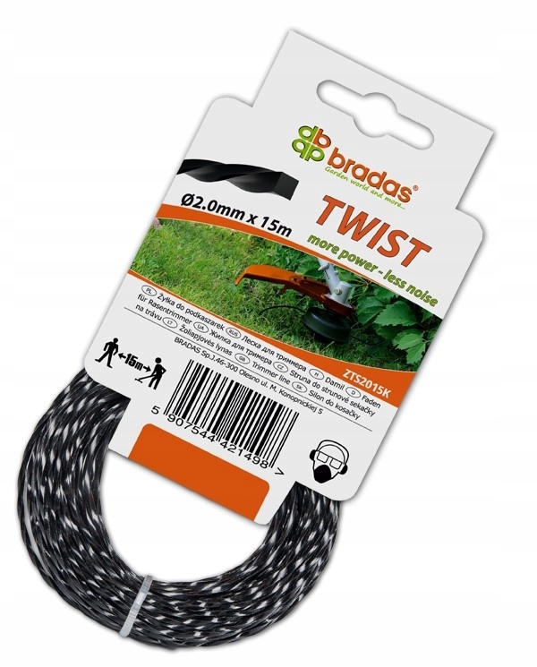 

Żyłka Do Podkaszarki 1,6mm 15m Twist ZTS1615K