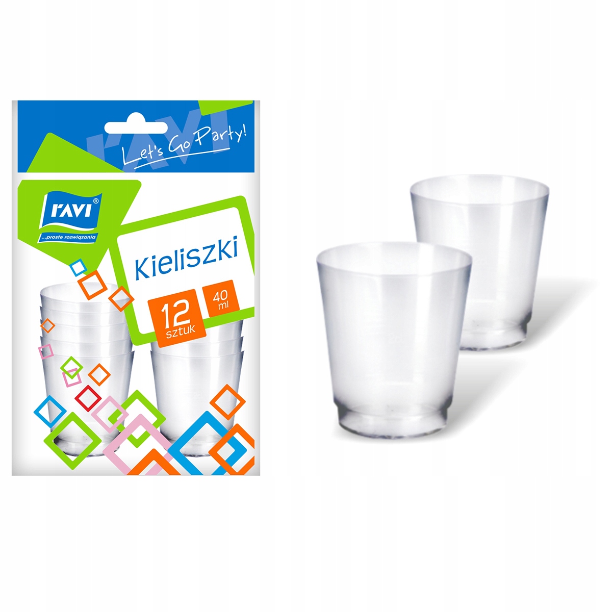 

Kieliszki 40 ML 12 Szt.