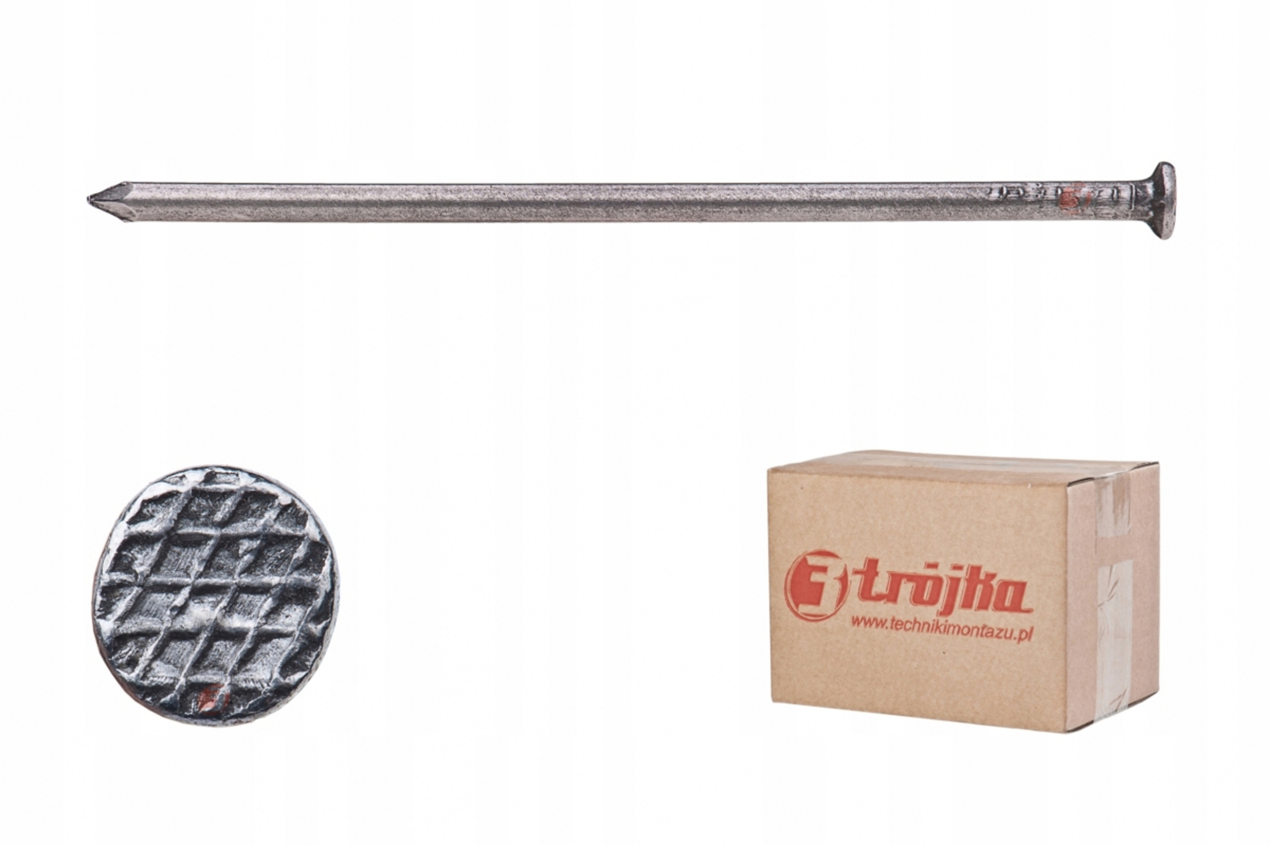 Krokvové stavební hřebíky 8.0 x 350 mm 5 kg