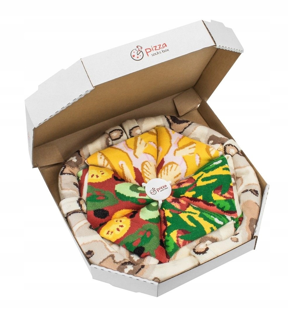 

Pizza Skarpetki Włoska Hawajska Wegetariana 4 pary