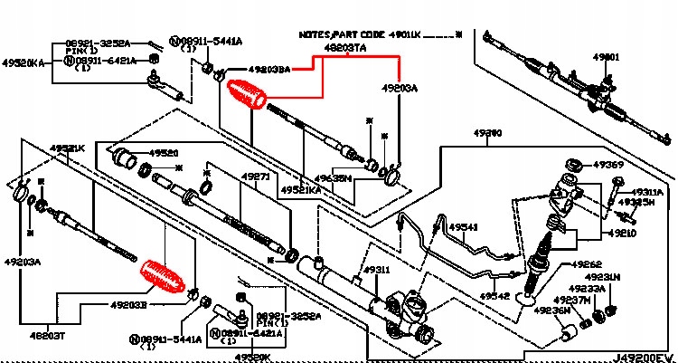 Рулевая рейка Nissan Murano Z51 купить в Санкт-Петербурге с доставкой NISSAN 490
