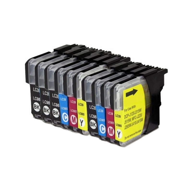 

10x Tusz do Drukarki Brother DCP-J315 DCP-J315W XL