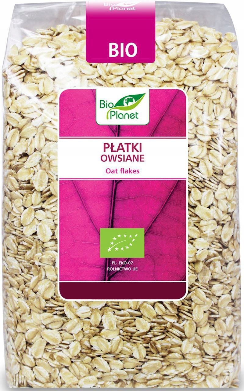 Levně Bio Planet Ovesné vločky Bio 600 g