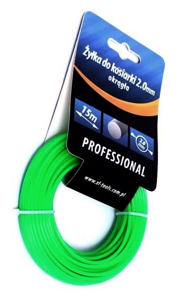 

Żyłka Do Kosiarek Zbrojona Okrągła 3.0 mm 15 mb