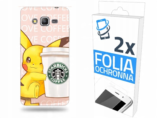 

200 wz. ETUI+2xFOLIA do Samsung Galaxy Grand Prime