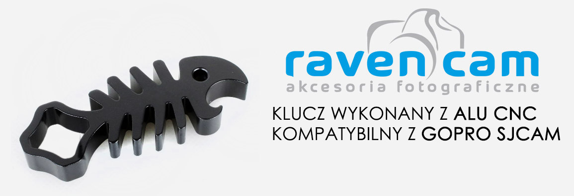 Ravencam Ryba brelok klucz multi GP240 GoPro SJCAM Kod producenta RAVENCAM