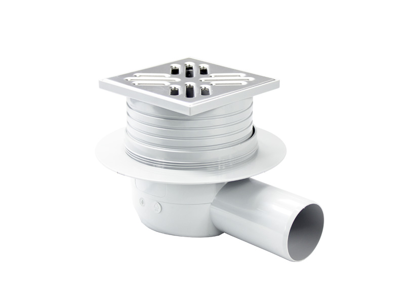 

Kratka ściekowa Boczna, Inox, Syfon Mokry