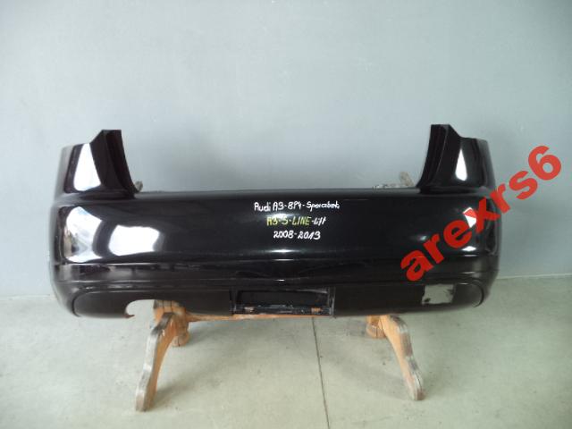 AUDI A3 S-LINE 2008-2013 БАМПЕР ЗАД. ЗАДНИЙ