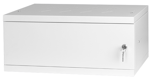 

Szafa Rack wisząca 19'' 4U 350mm szara Stalflex