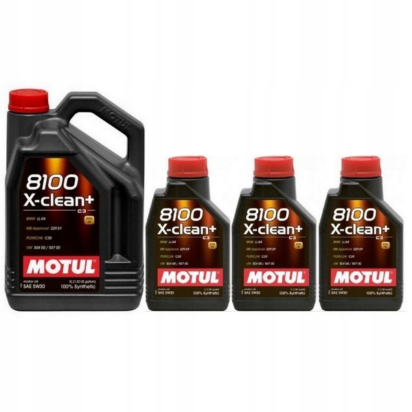 Motul 8100 x-clean+ plus 5W30 C3 504/507 8L
