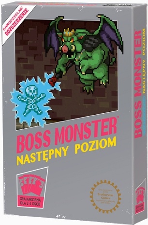 BOSS MONSTER NASTĘPNY POZIOM GRA KARCIANA RETRO