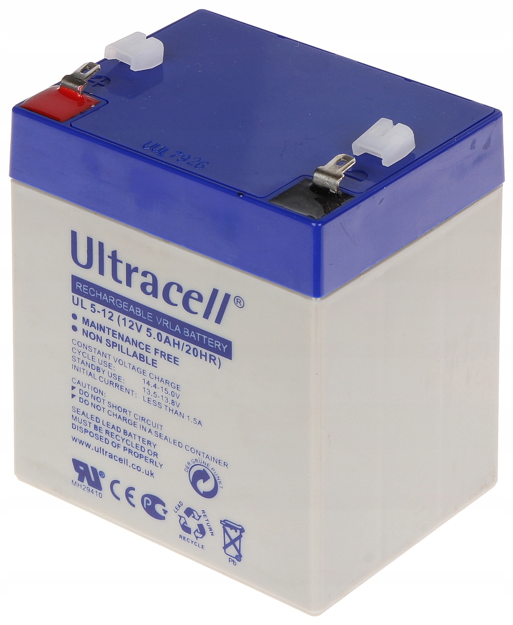 

Akumulator Ul 5-12 Ultracell 12V/5AH-UL