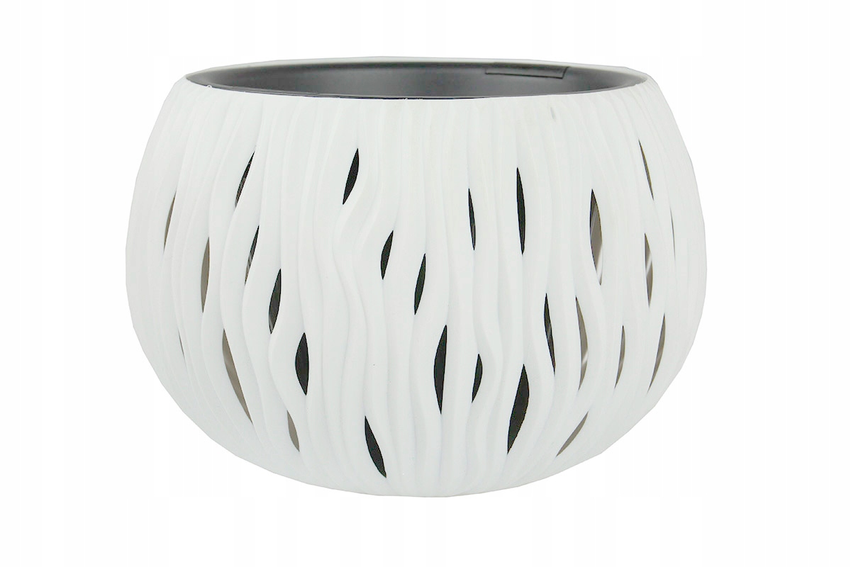 doniczka BOWL SANDY 29x19 - biały — 4