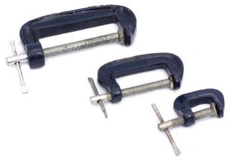 

Ścisk Stolarski Typu G Komplet 3SZT: 25,50,75 MM