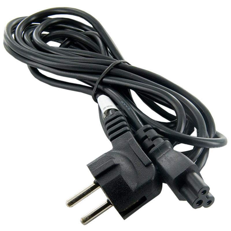 

Kabel zasilający 3m koniczynka do notebookow 3PIN