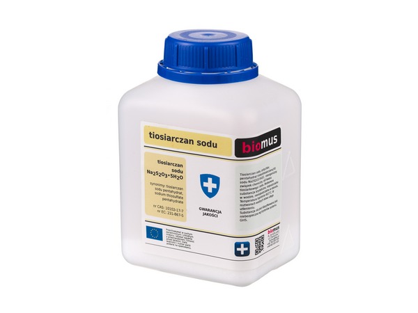 

Tiosiarczan Sodu Czysty 500g Biomus