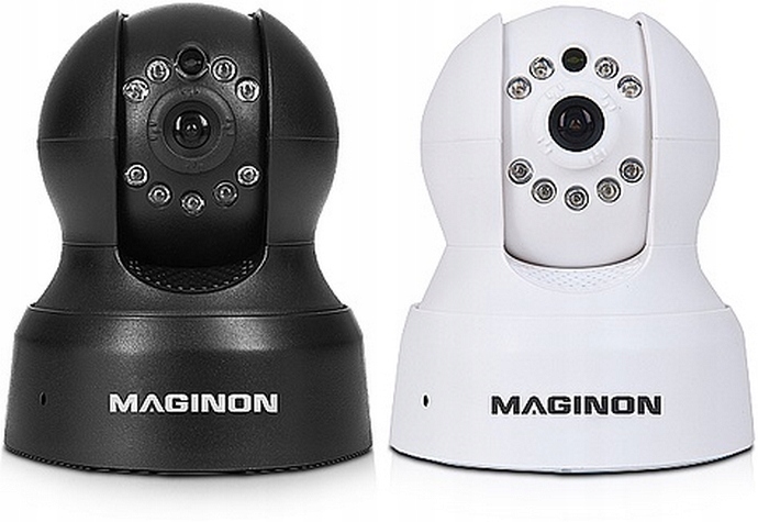 MONITORING KAMERA WEWNĘTRZNA WIFI ETHERNET OBROTOWA KULA ALARM RUCHU NIANIA EAN (GTIN) 0000029055548