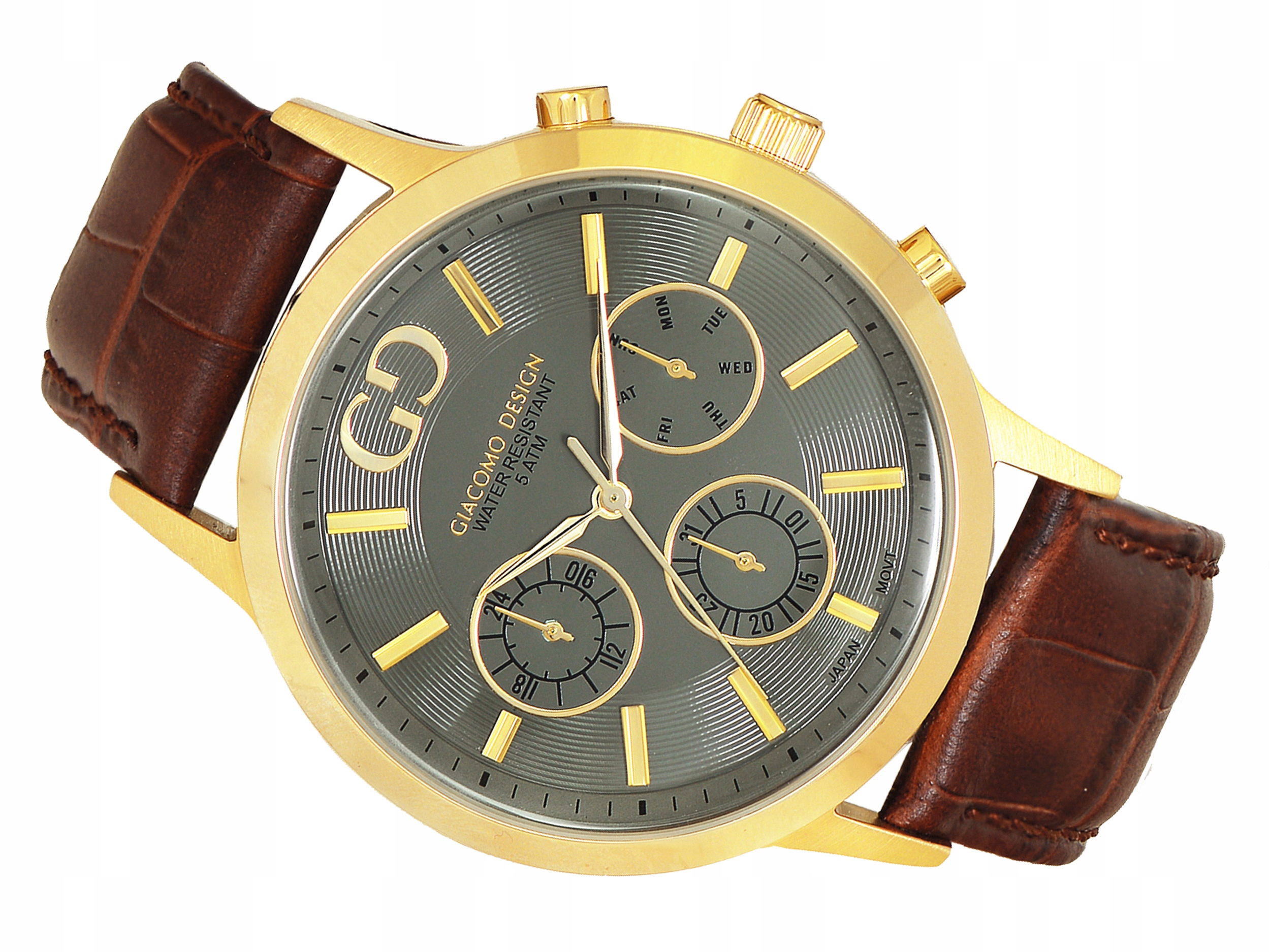 

Elegancki zegarek męski Giacomo Design GD07003