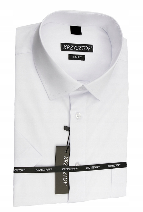 

Krzysztof koszula biała L 170/176 kr. Slim WZ316M