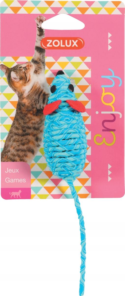 

Zolux Zabawka dla kota mysz elastyczna