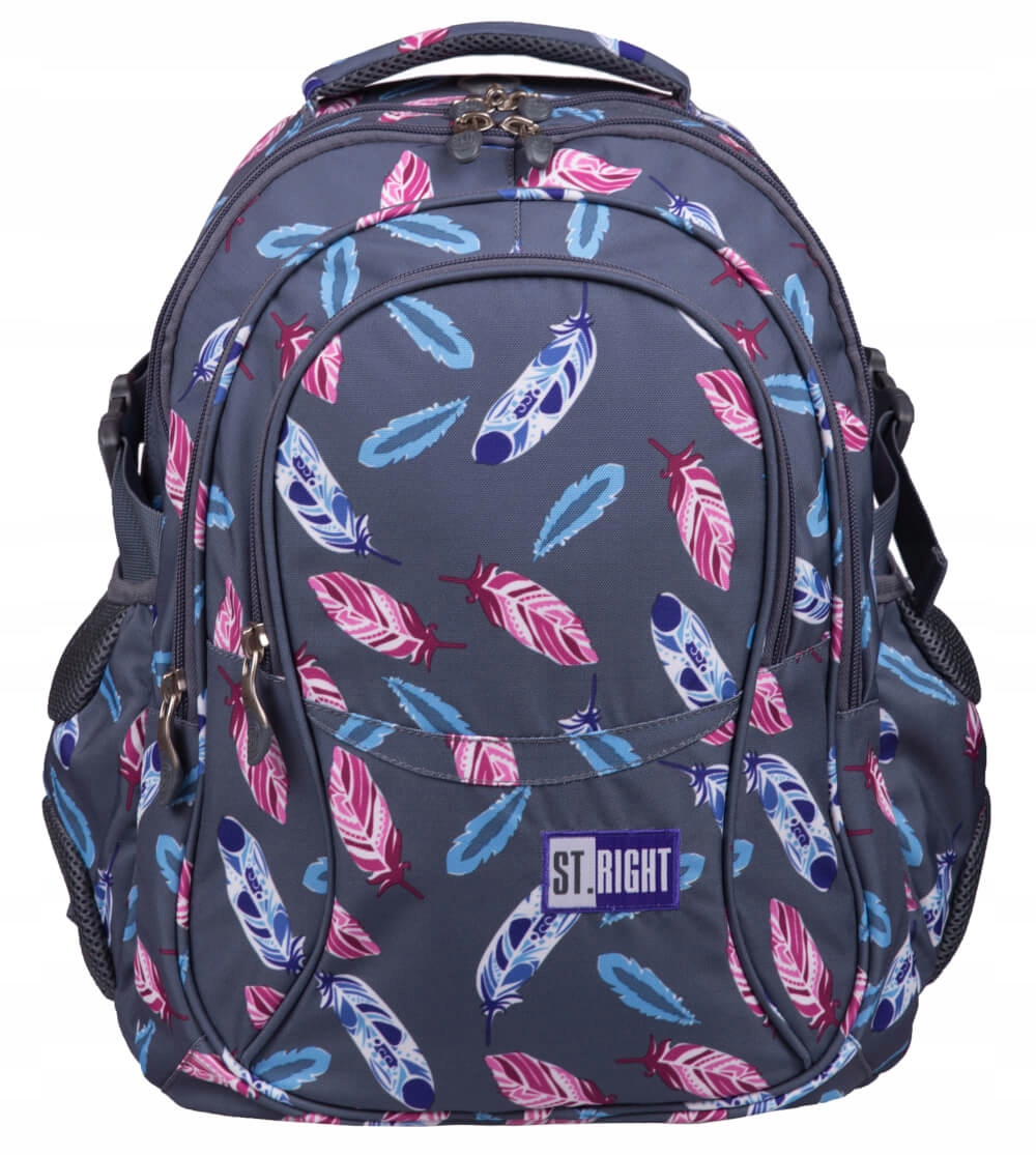 

Trzykomorowy plecak St.Right 29 L, Indian Feathers