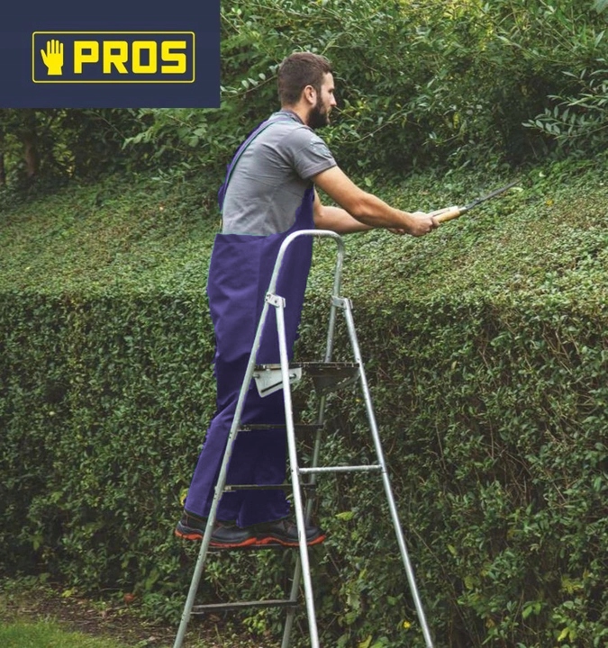 Spodnie z Szelkami Żeglarskie model 001 Granatowe Rozmiar XXL