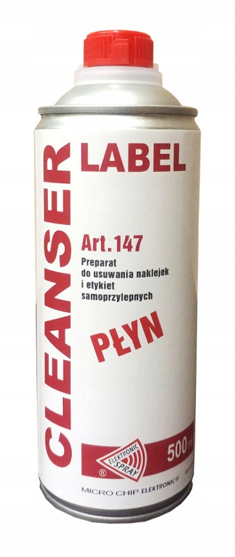 

Zmywacz Etykiet Naklejek Kleju Label Remover 500ml