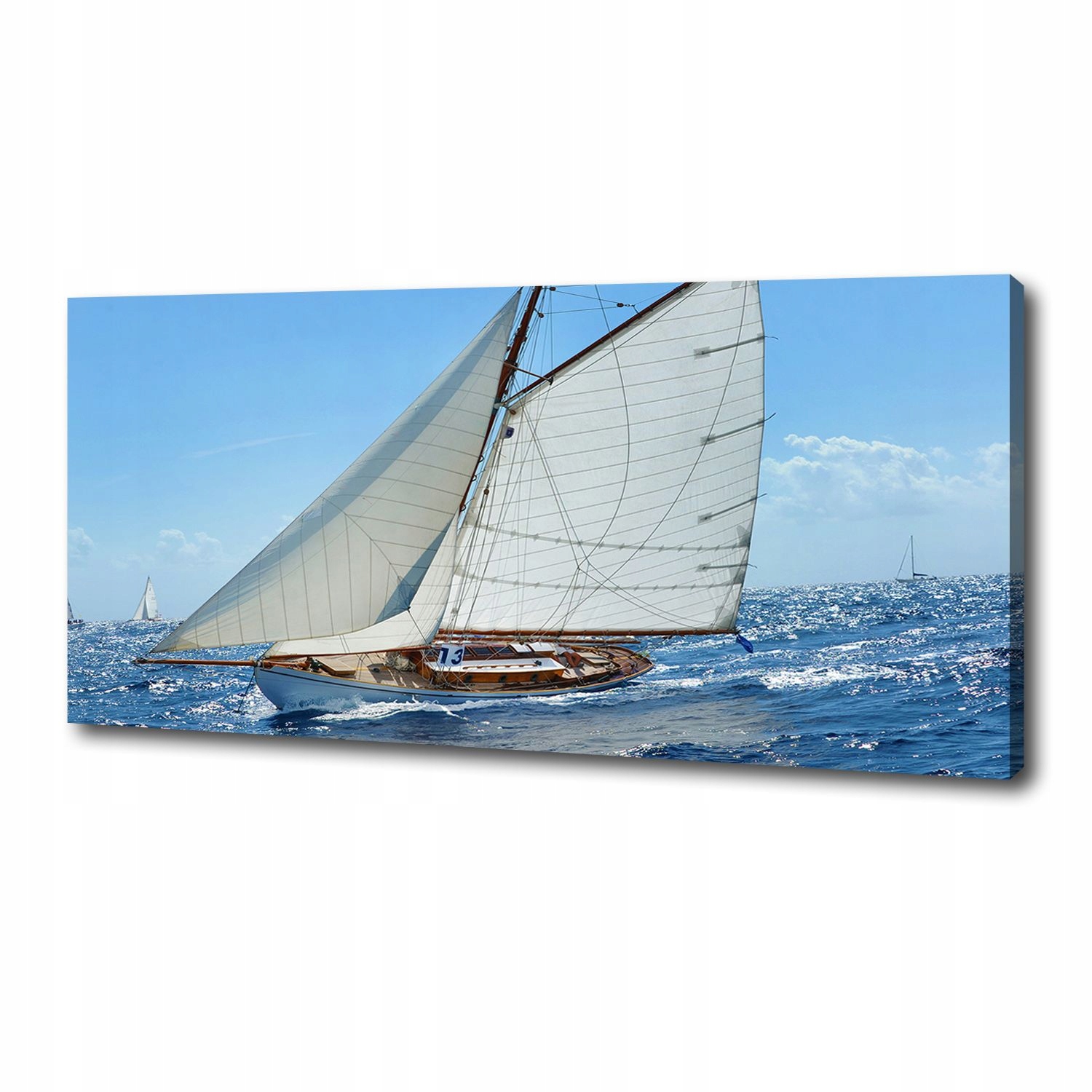 

Foto obraz ze zdjęcia do salonu Jacht 125x50 cm
