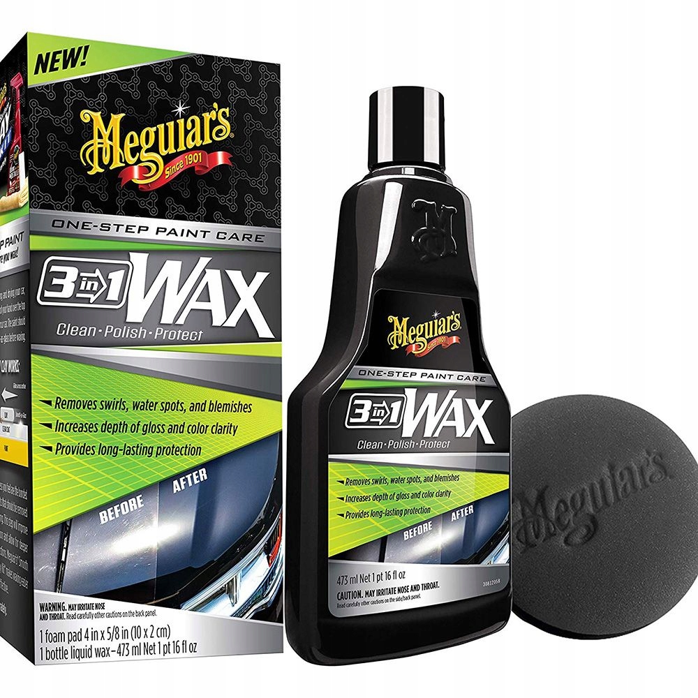 

Meguiars 3in1 Wax 473ML G191016 wosk samochodowy