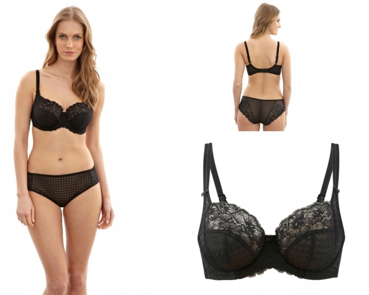 60F 28F Panache Envy biustonosz miękki czarny