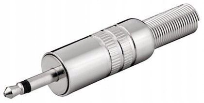 

Wtyk jack - 3,5 mm - mono