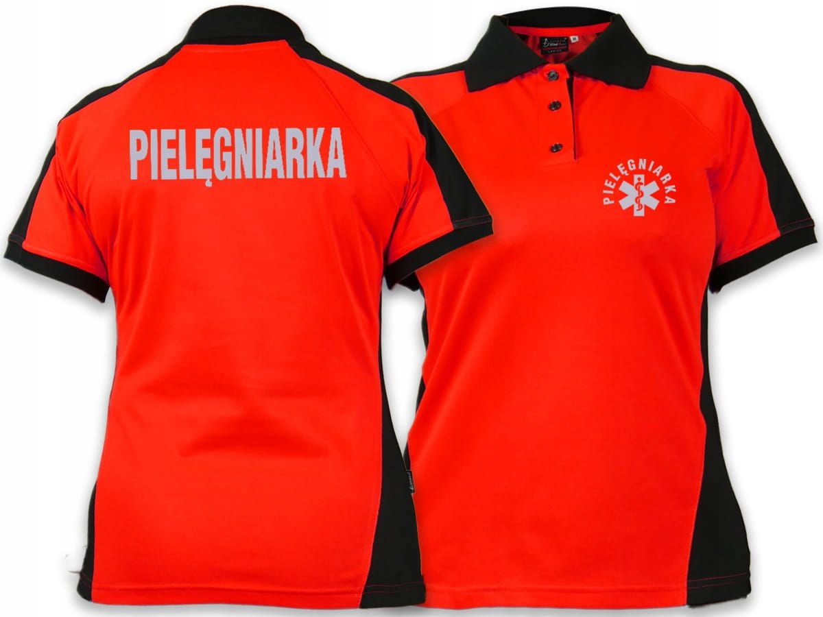 

Koszulka Polo Fluo Odblaskow Kierowca Pielęgniarka
