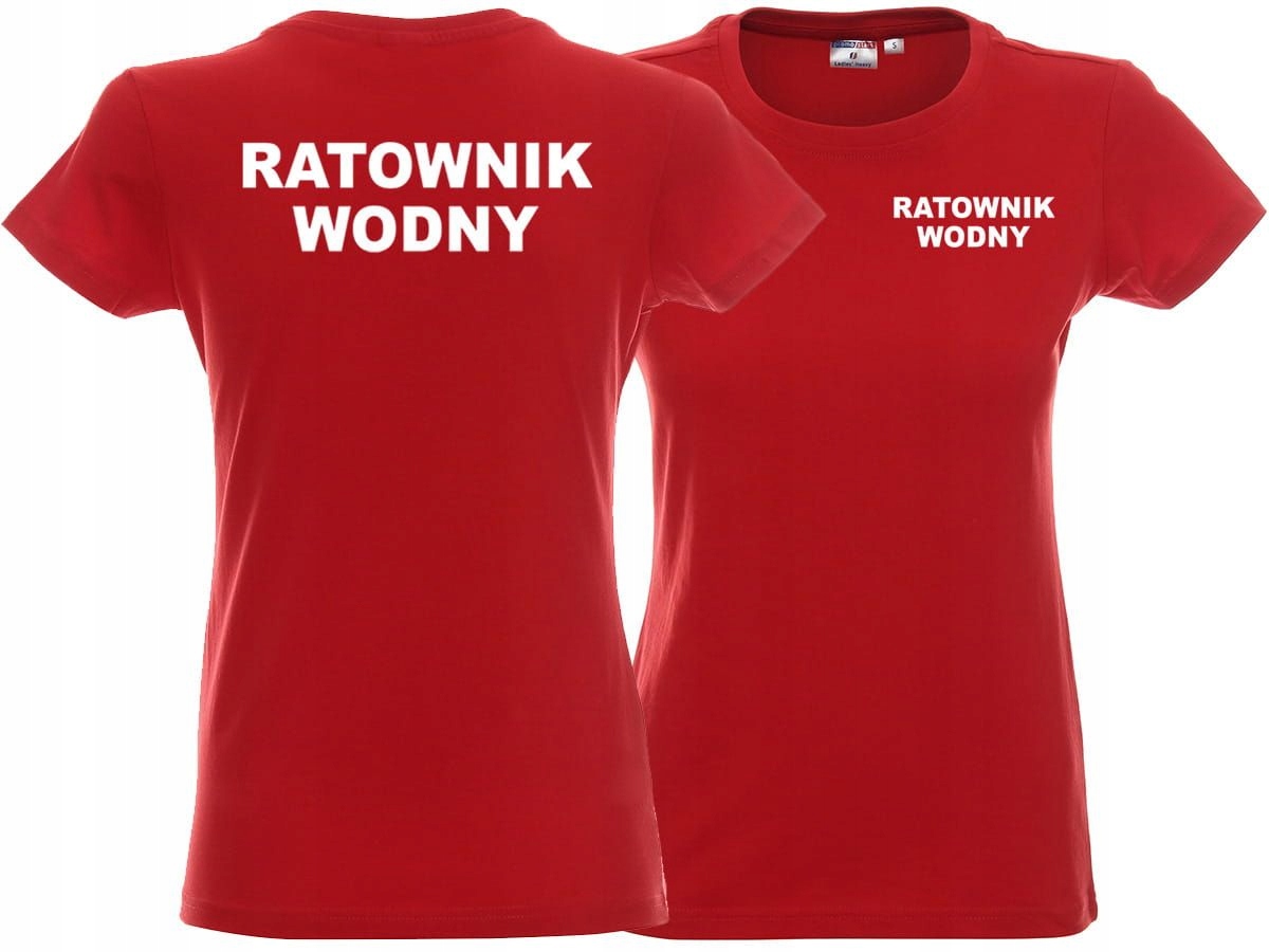 

Markowa Koszulka Ratownik Wodny Wopr basen plaża