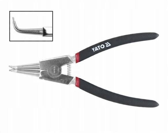 

Szczypce segera zewnętrzne wygięte 150 mm Yato