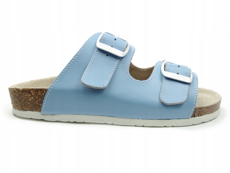 

Klapki Medyczne Ortopedyczne Korek - Niebieski r45