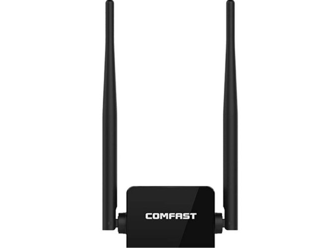 

Wzmacniacz Comfast CF-WR302S dwie anteny, mocny