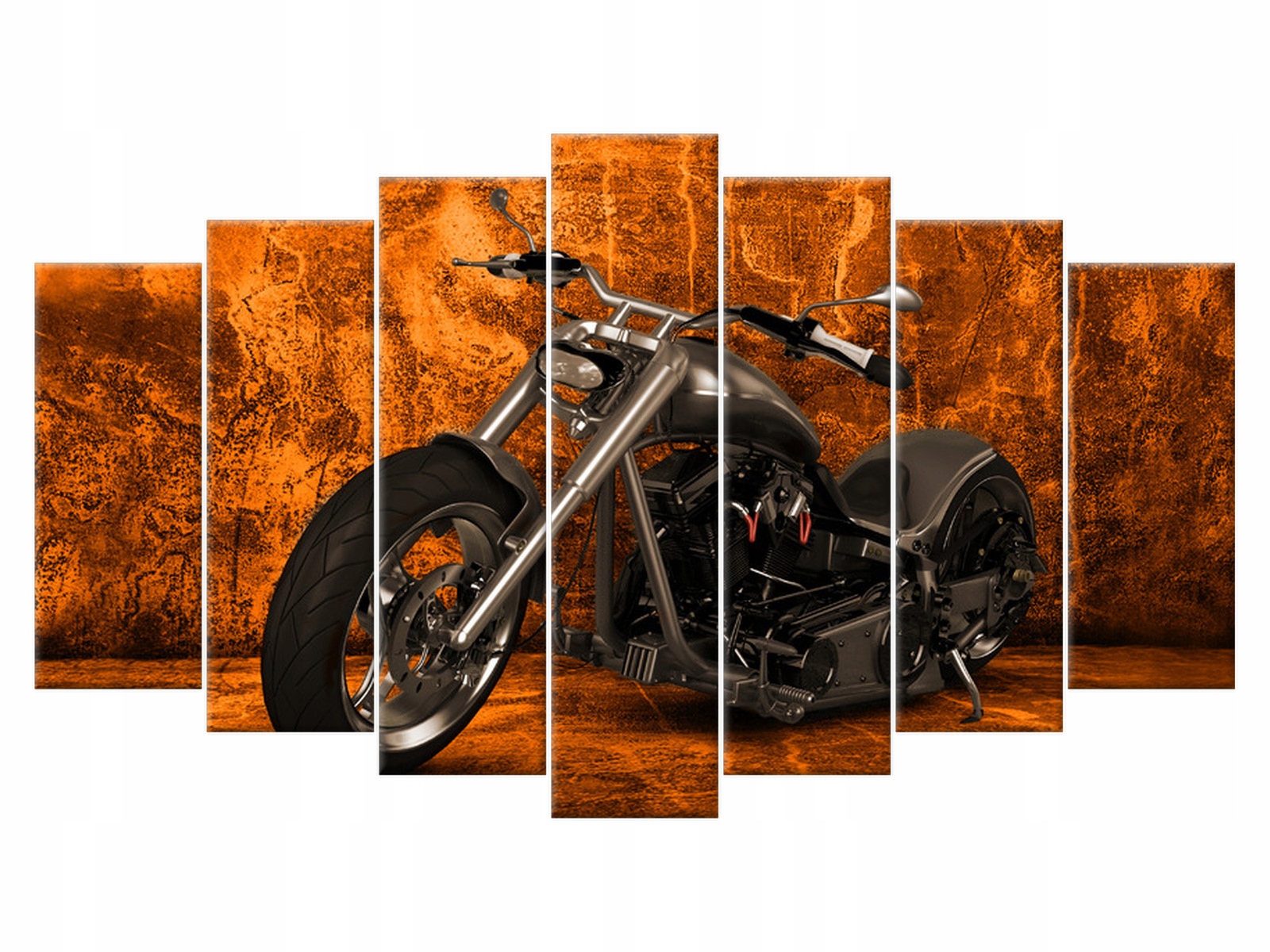

Obraz 140x80 Motoryzacja Pomarańczowe ujęcie