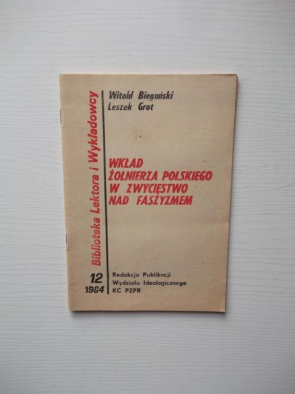 WKŁAD ŻOŁNIERZA POLSKIEGO W ZWYCIĘSTWO NAD FASZYZM